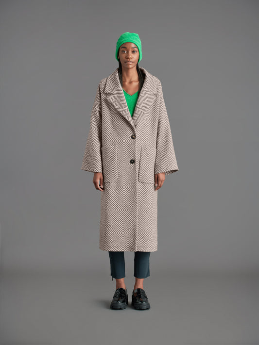 Razzle Dazzle Wool Kimover Wom Jkt