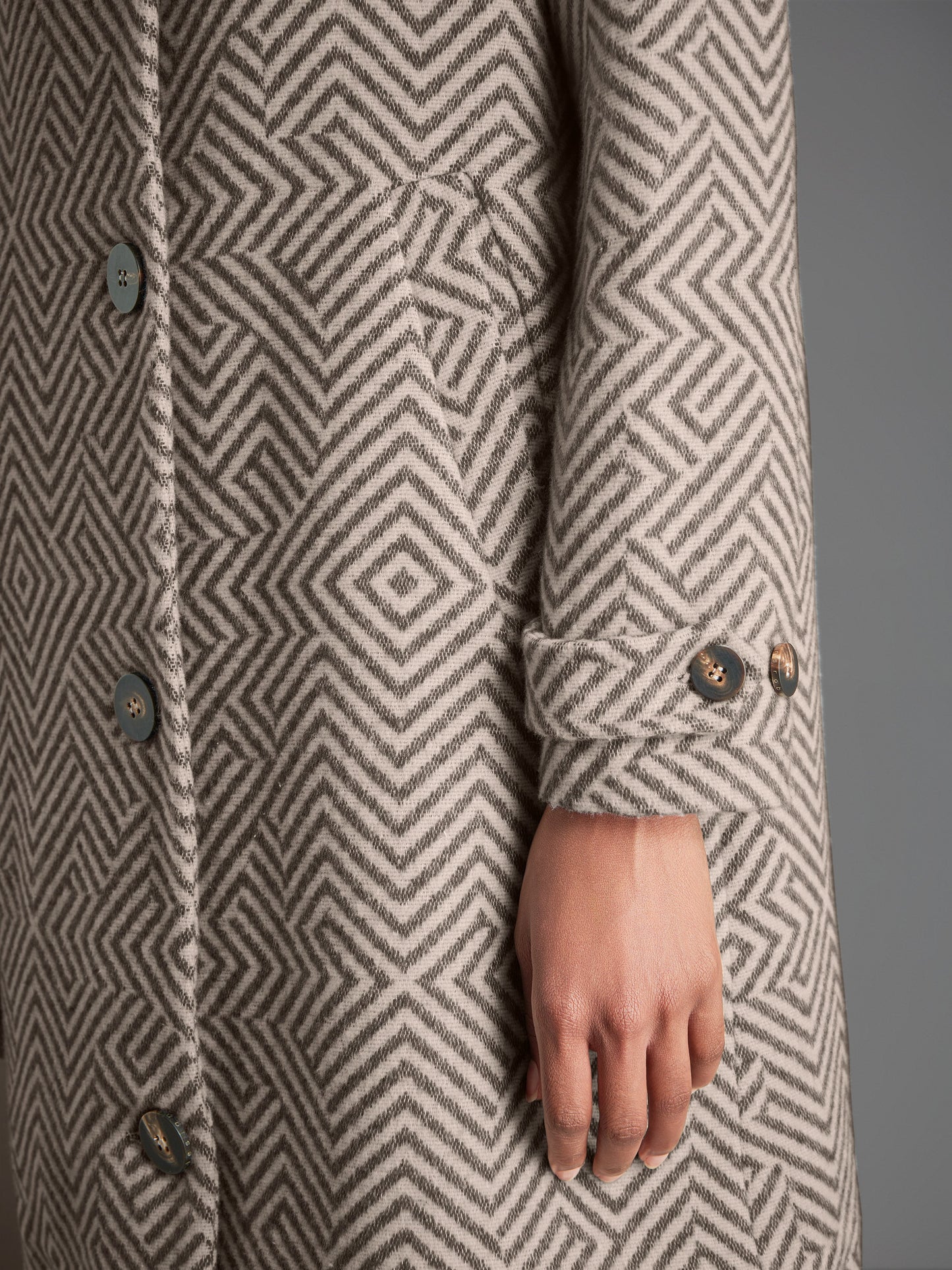 Razzle Dazzle Wool Kimover Wom Jkt