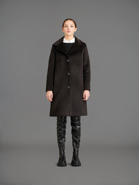 Velvet Neo Coat Over Wom Jkt