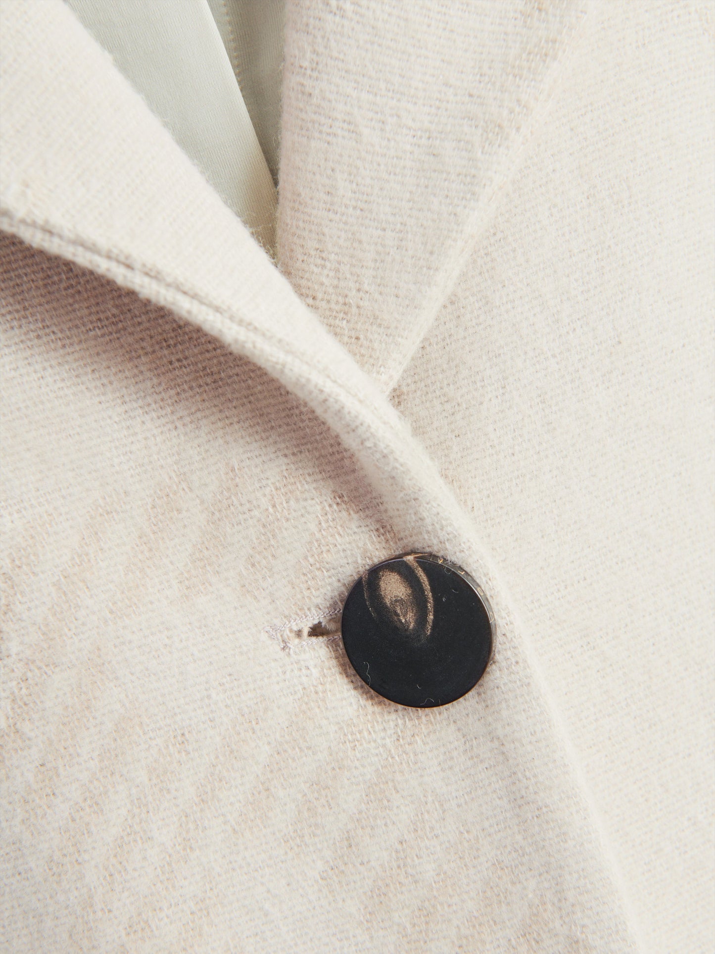 Wool Lettering Coat Wom Jkt