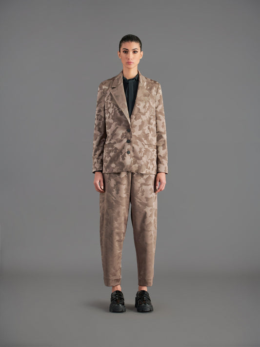 Dolly Camo Boyfriend Wom Blazer