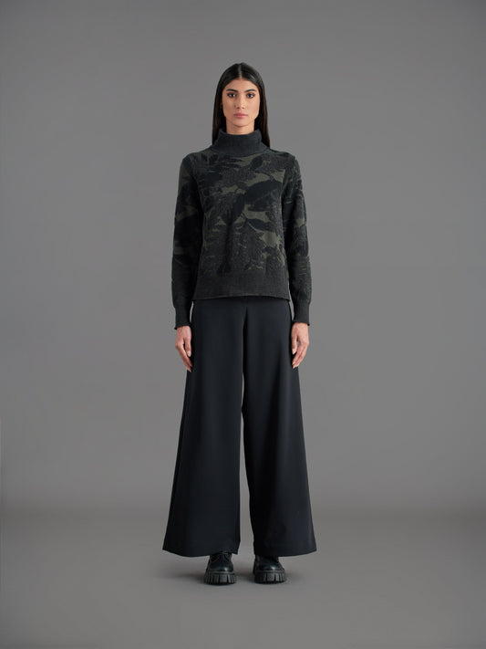 Velvet Dama Turtleneck Wom Knit