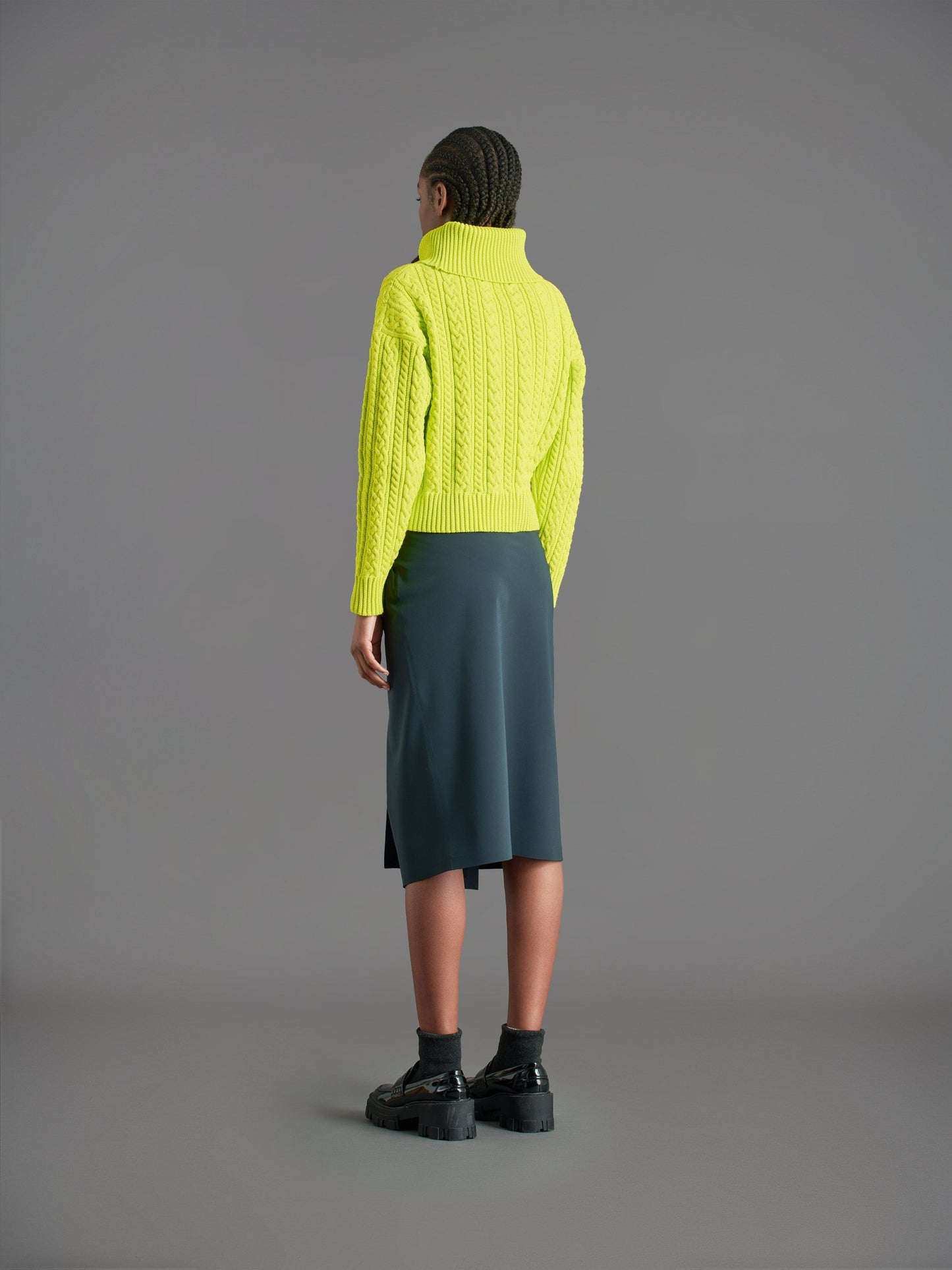 Amos Fish Turtleneck Wom Knit