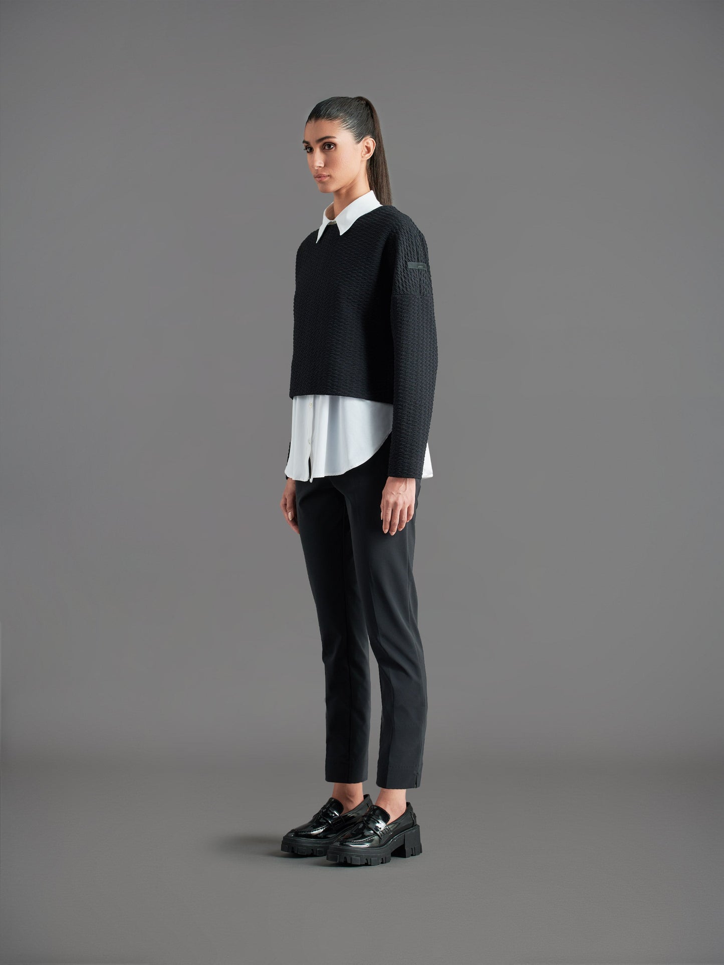 Superball Crop Wom Fleece