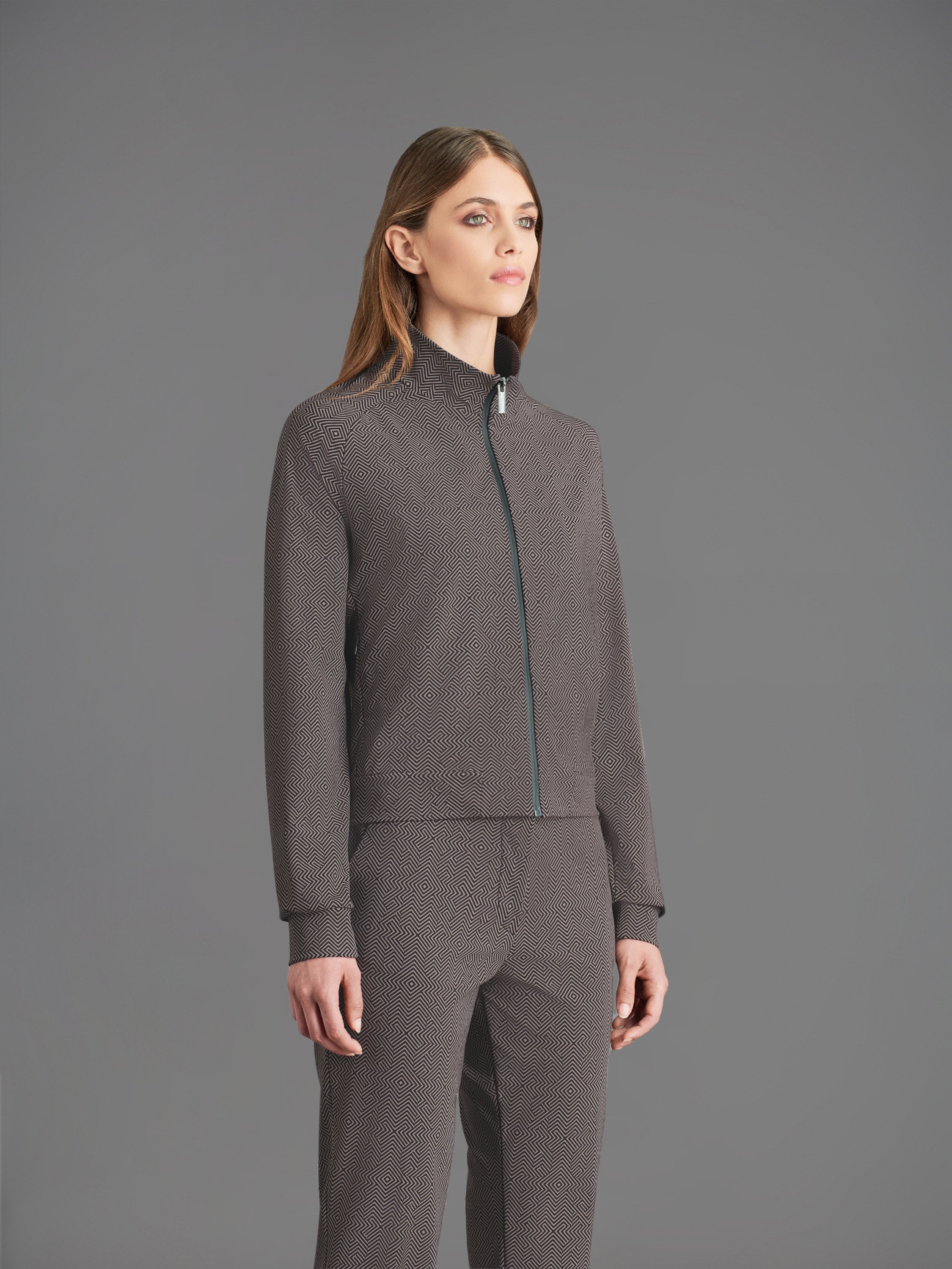 Razzle Dazzle Zip Wom Fleece