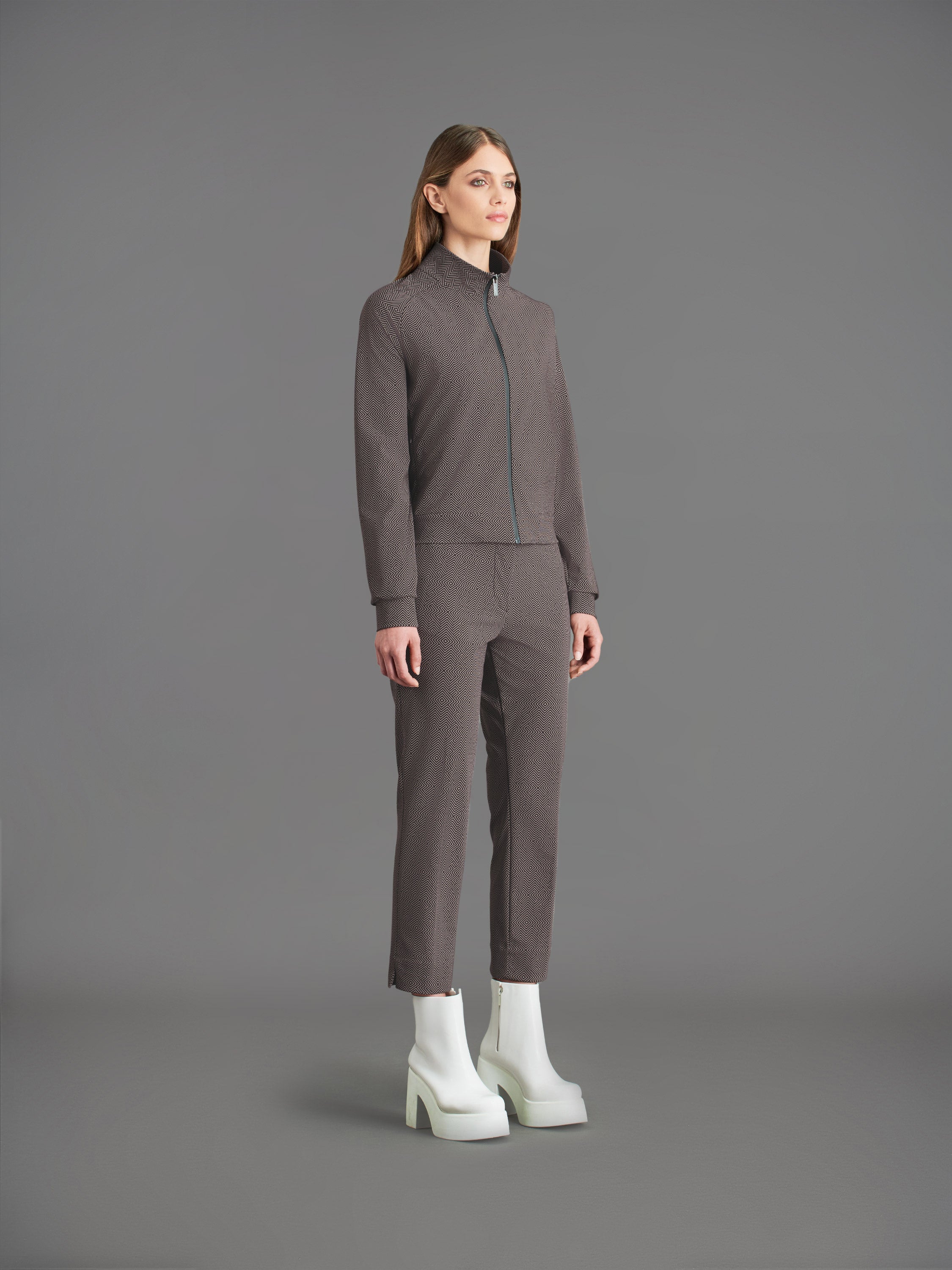 Razzle Dazzle Zip Wom Fleece