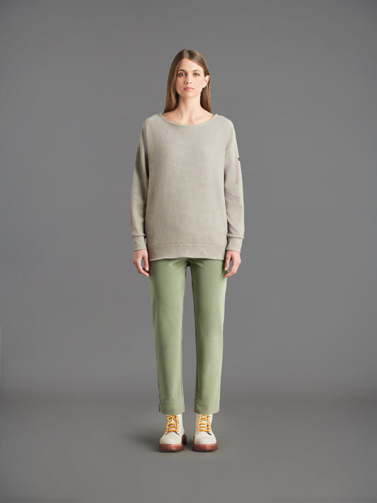 Razzle Dazzle Jacquard Boat Wom Fleece