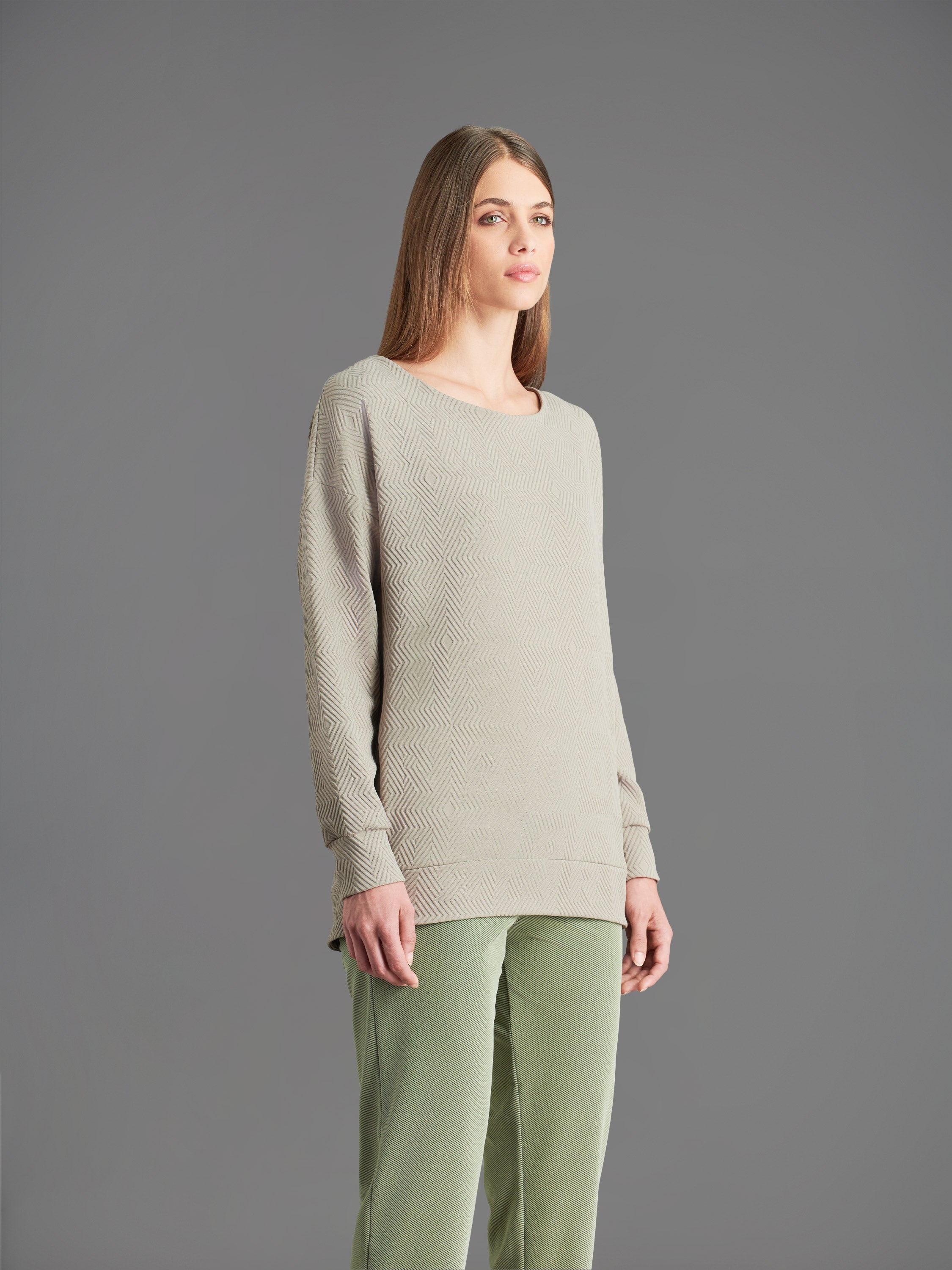 Razzle Dazzle Jacquard Boat Wom Fleece