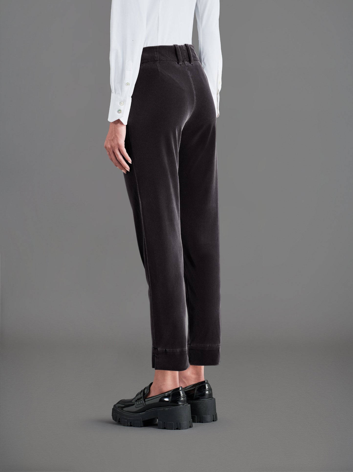 Techno Velvet Diago Wom Pant