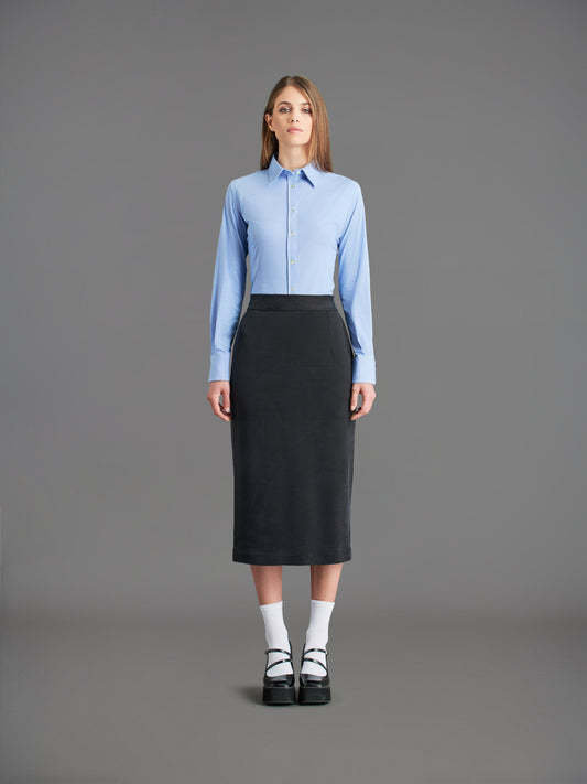Cupro Wom Skirt