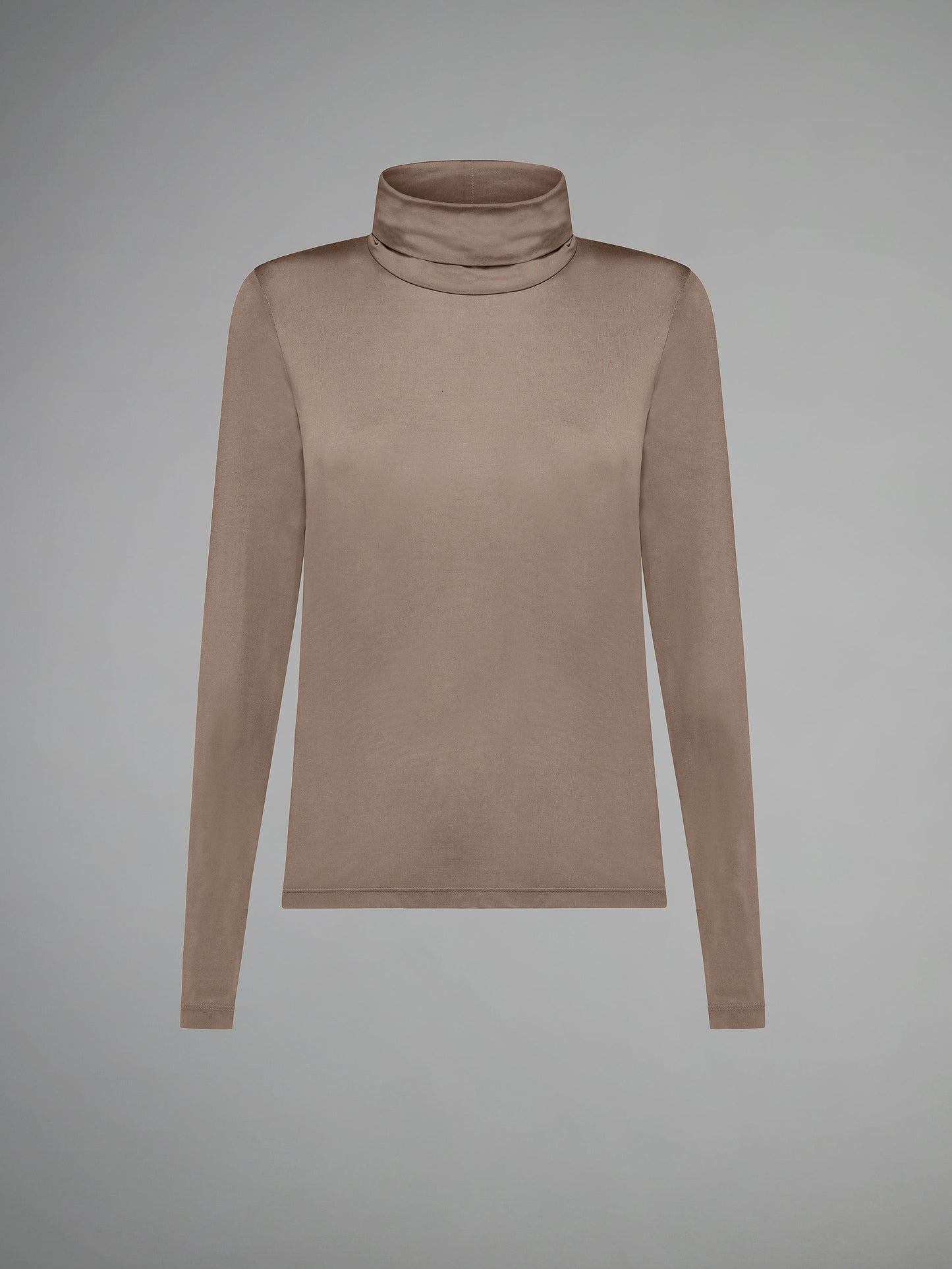 Cupro Turtleneck Wom Shirty