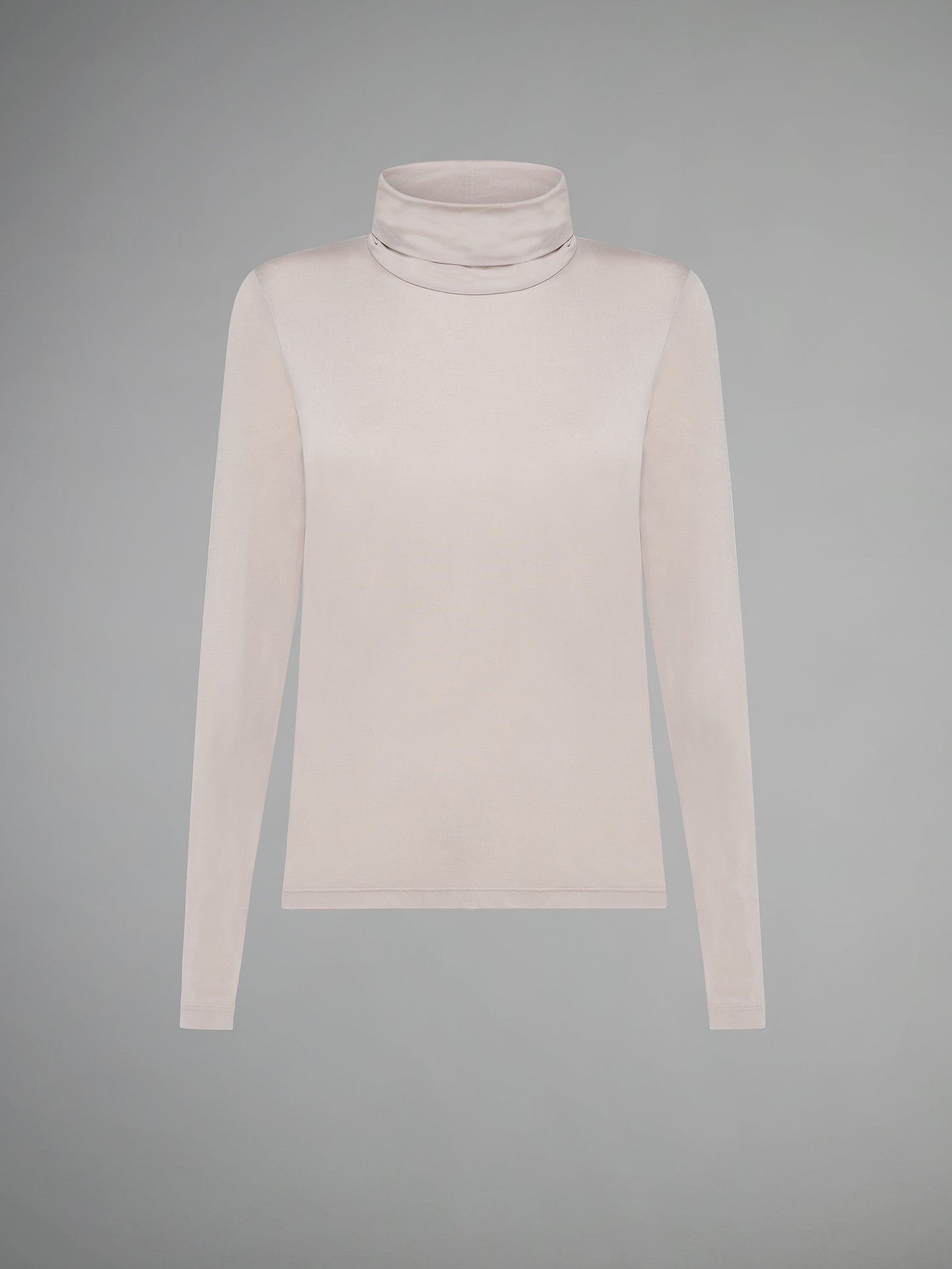 Cupro Turtleneck Wom Shirty