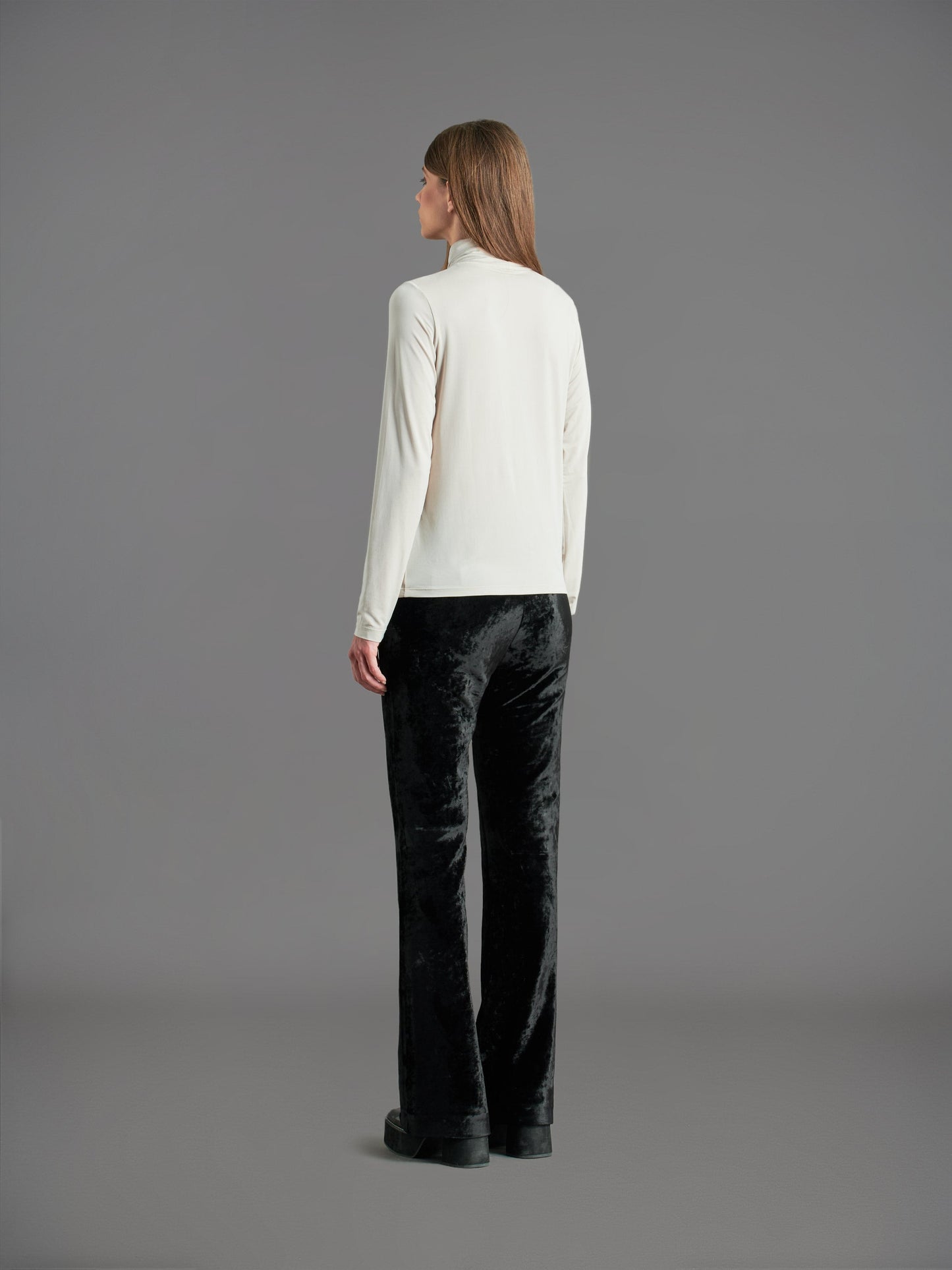 Cupro Turtleneck Wom Shirty