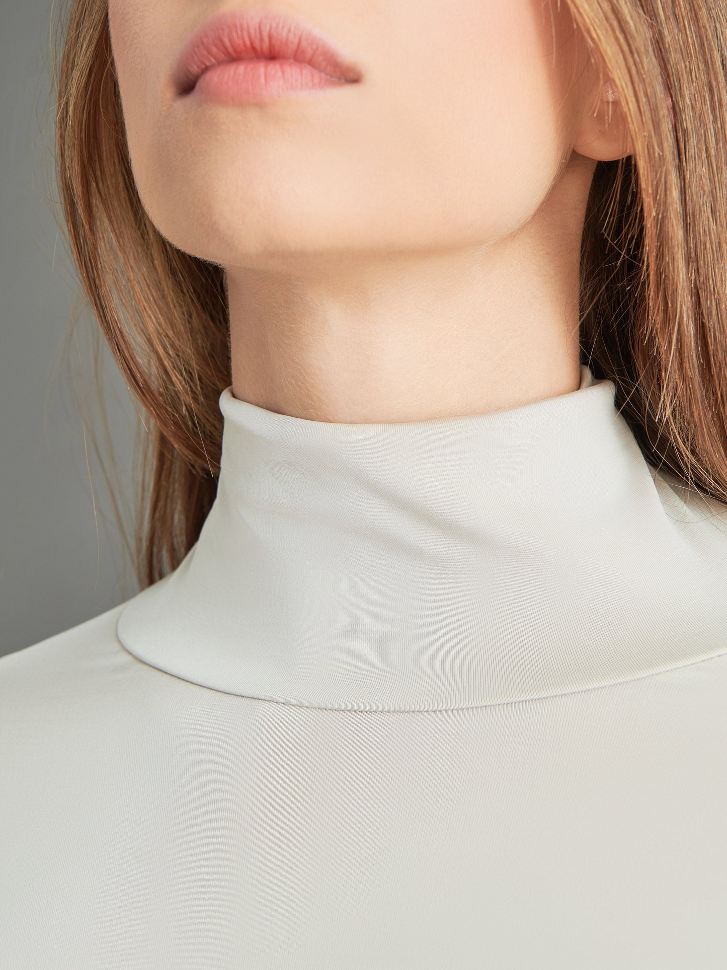 Cupro Turtleneck Wom Shirty