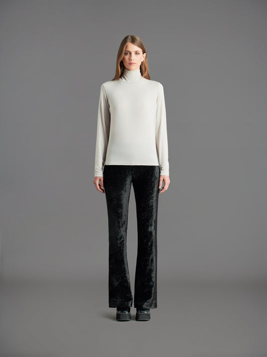 Cupro Turtleneck Wom Shirty