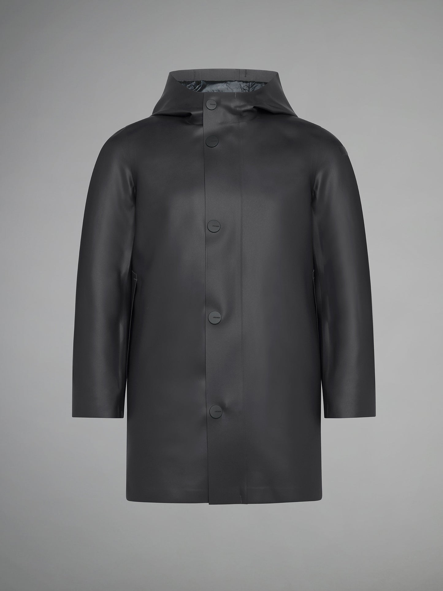 Rubber Double Parka Kid Jkt
