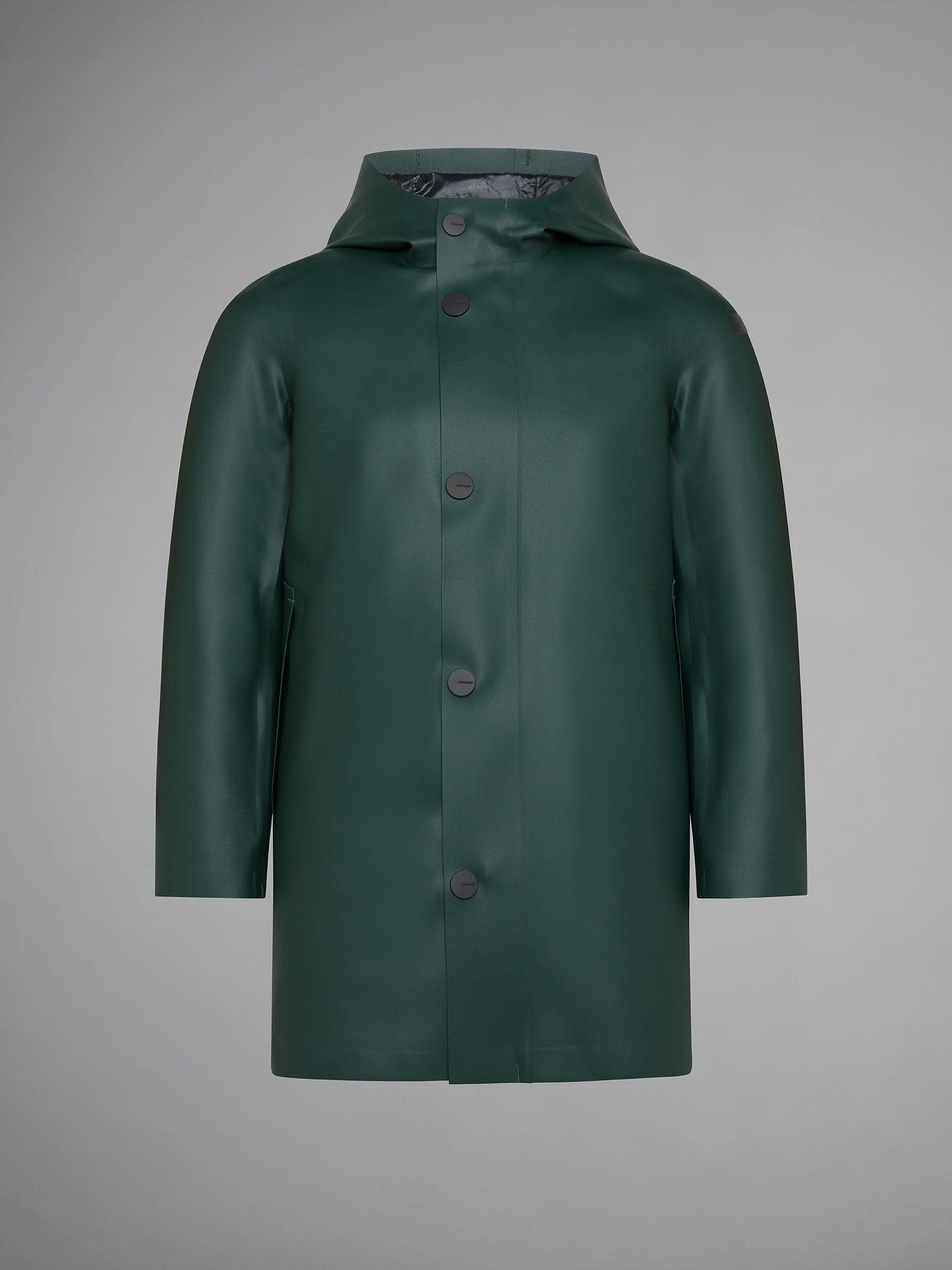Rubber Double Parka Kid Jkt