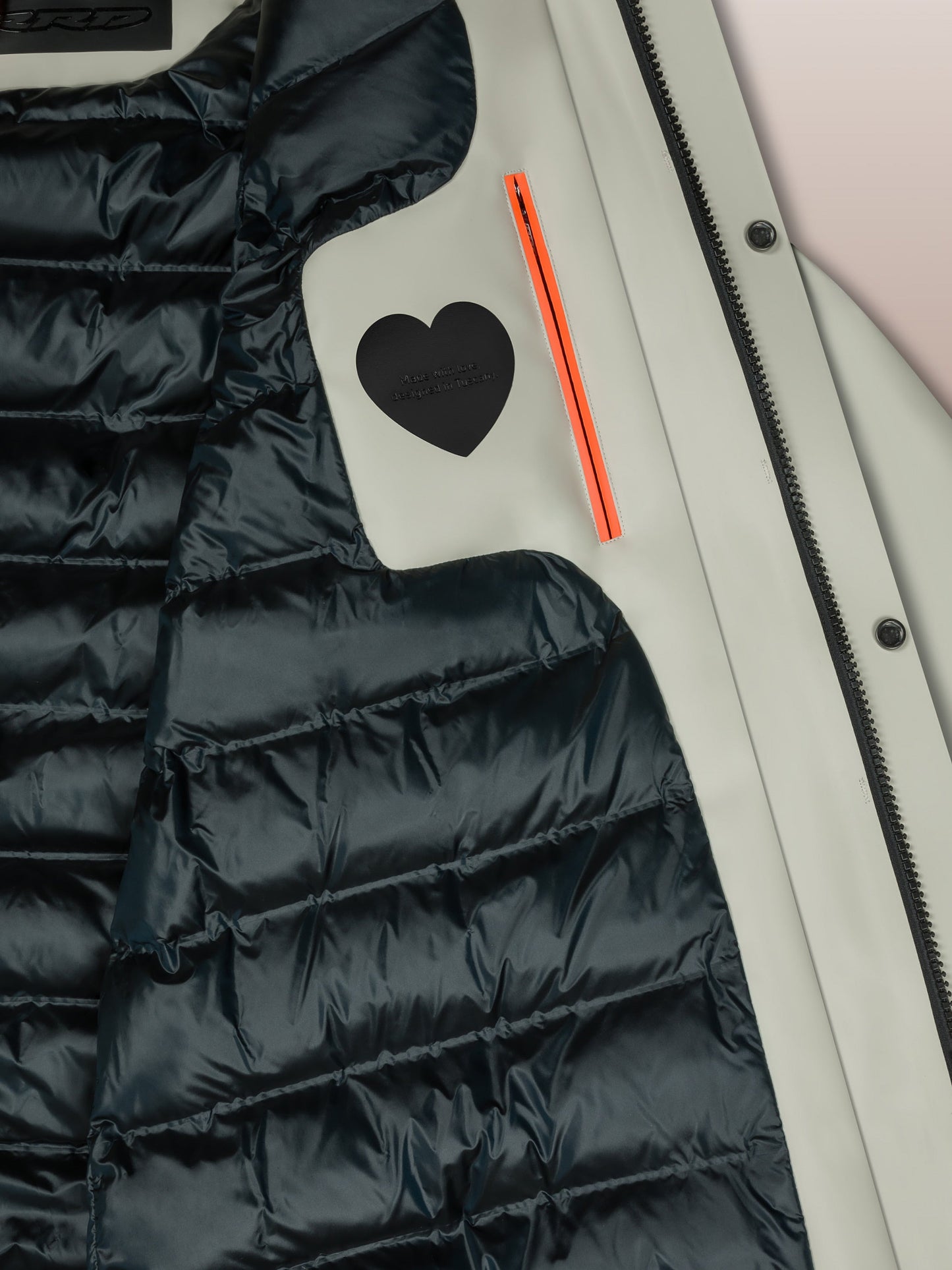Rubber Double Parka Jkt