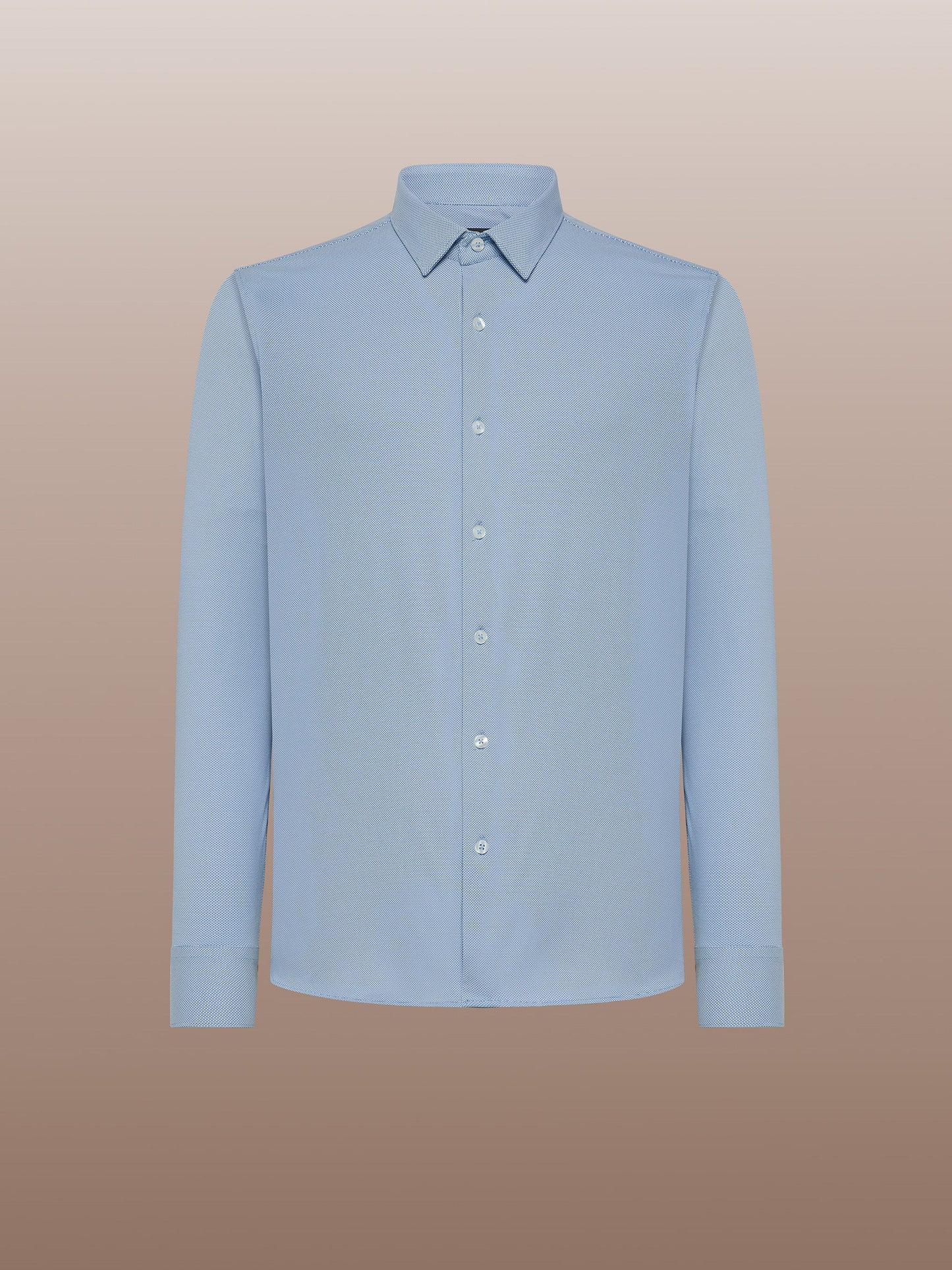 Oxford Jacquard Open Shirt