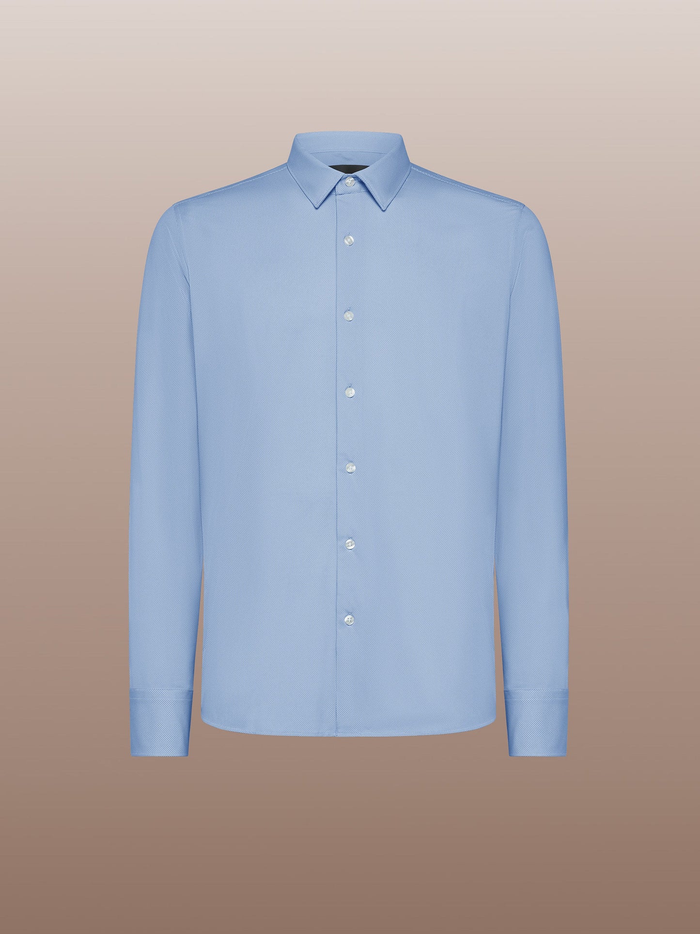 Oxford Jacquard Open Shirt