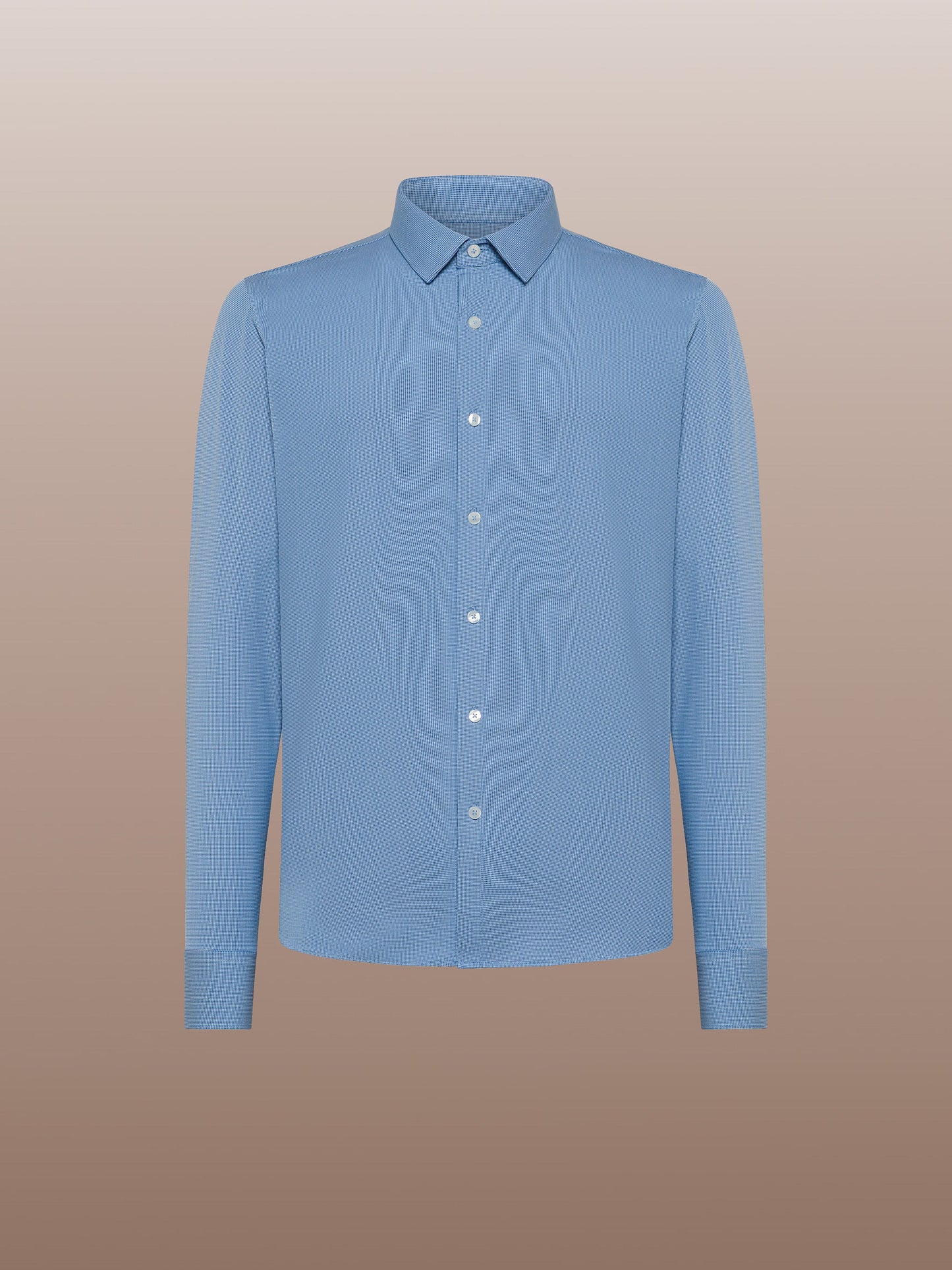 Oxford Jacquard Open Shirt