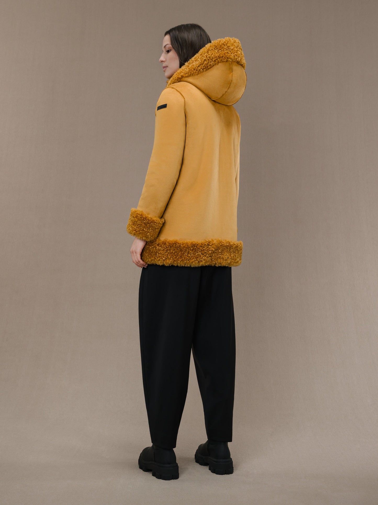 Lamb Hood Wom Jkt