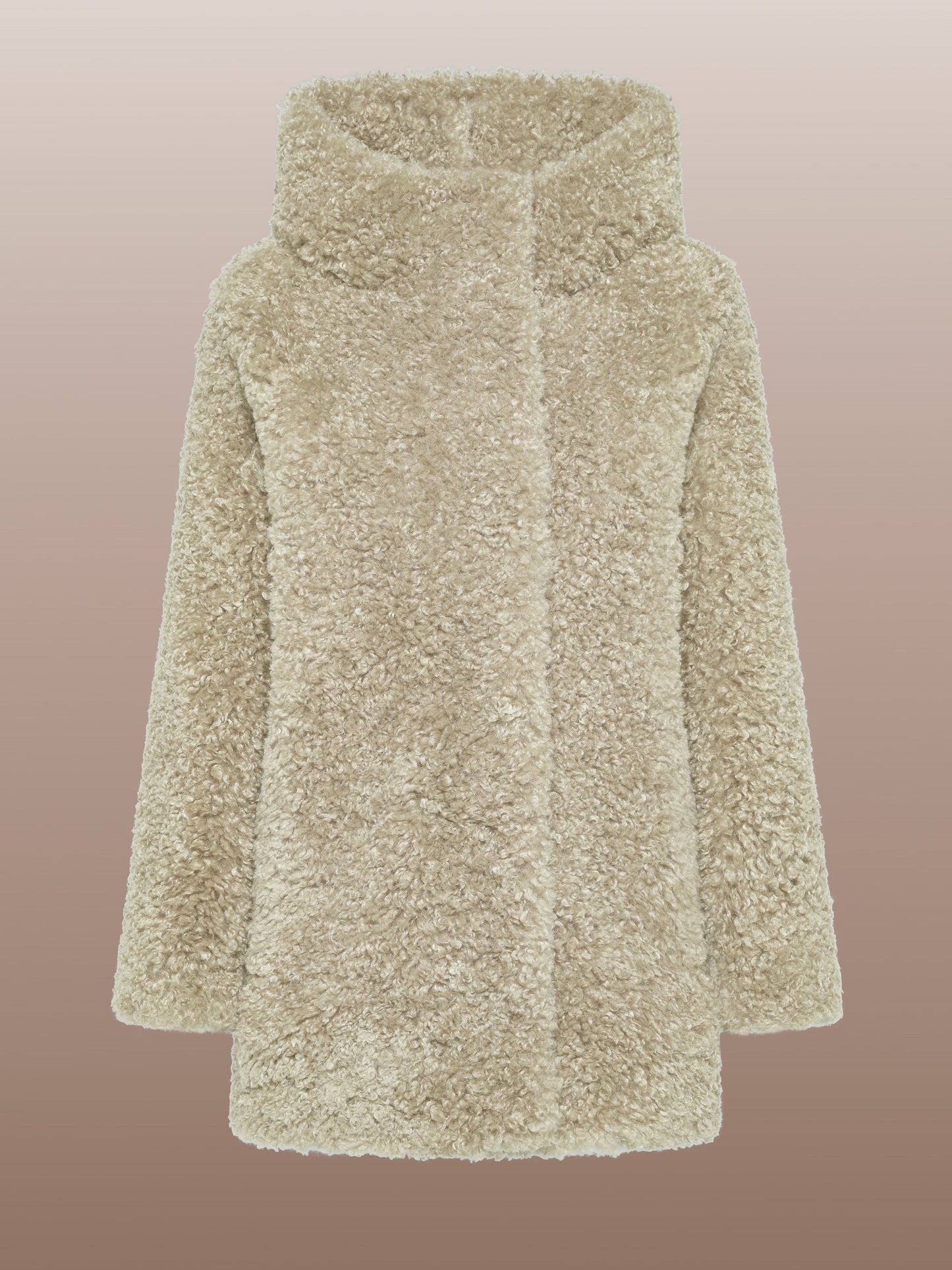 Lamb Hood Wom Jkt
