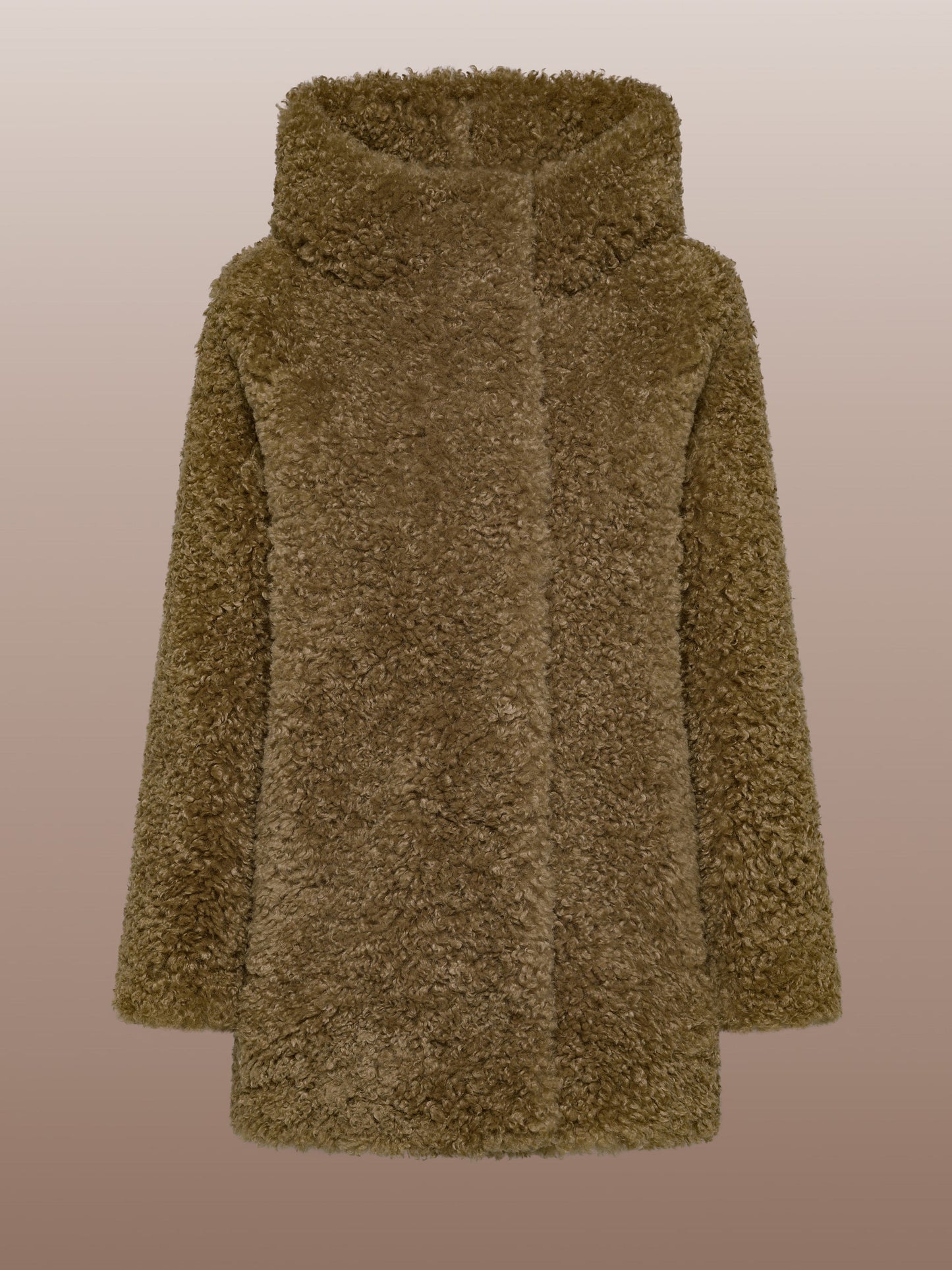 Lamb Hood Wom Jkt