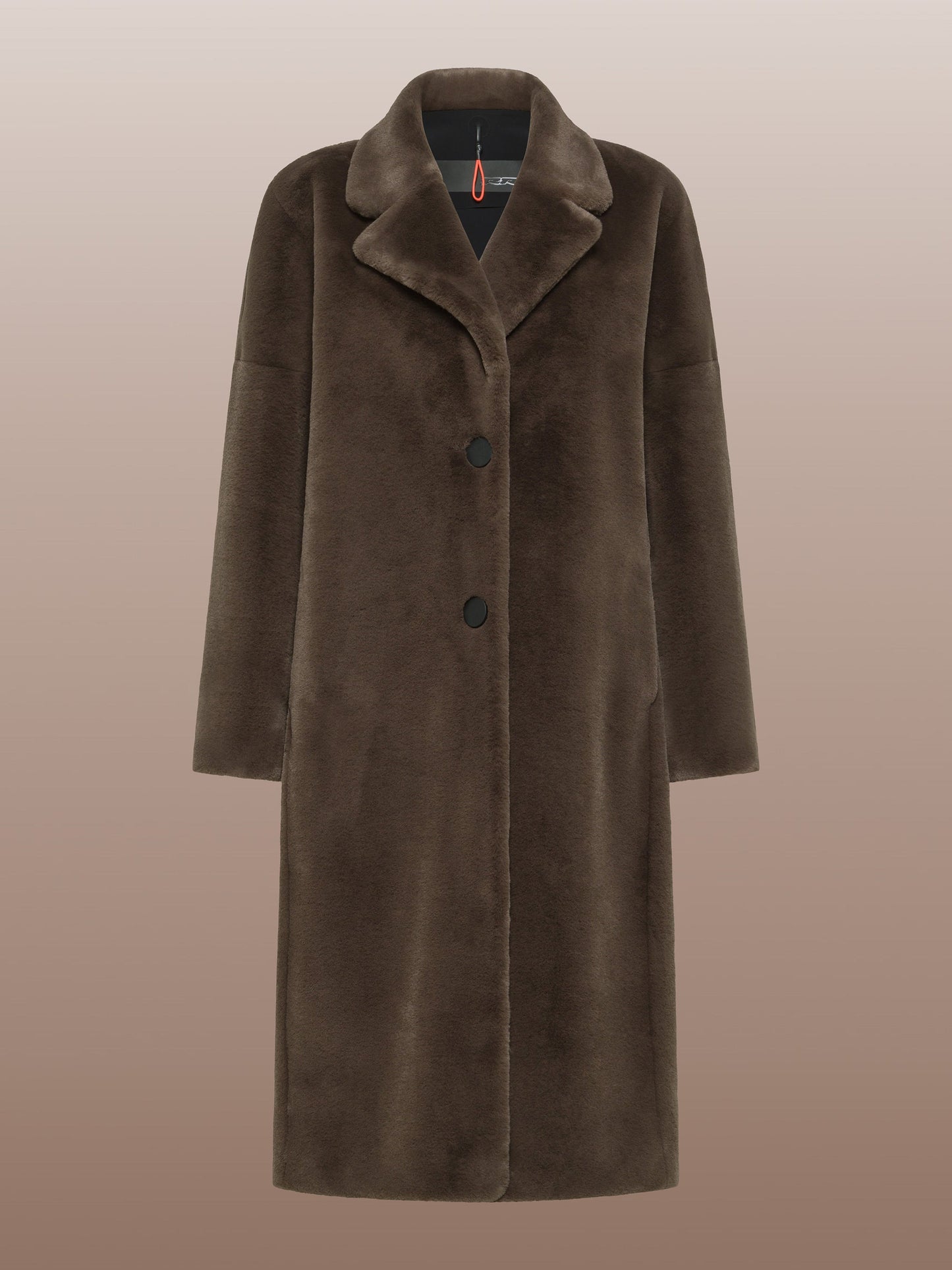 Eco Fur Kimono Coat Wom Jkt