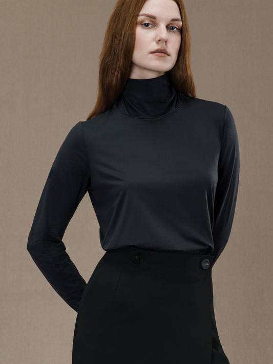 Oxford Turtleneck Wom Shirty