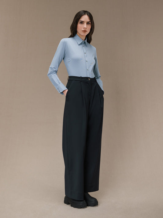 Oxford Jacquard Wom Shirt