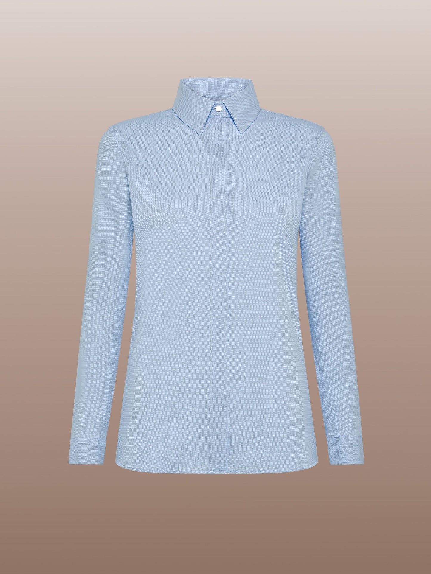 Oxford Jacquard Plain Wom Shirt