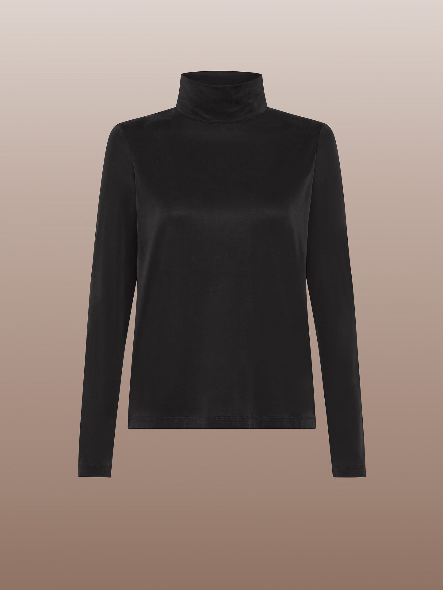 Cupro Turtleneck Wom Shirty