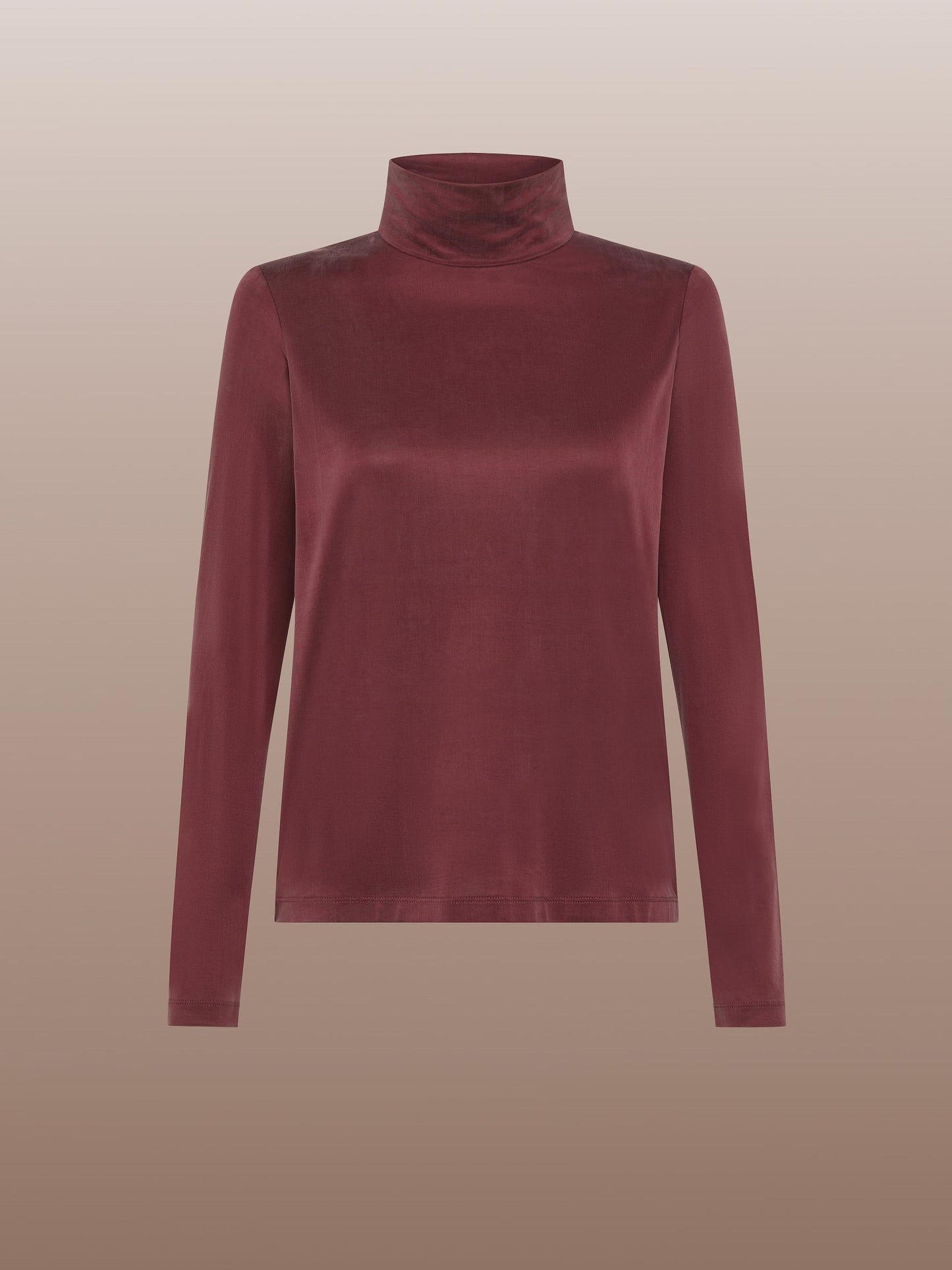 Cupro Turtleneck Wom Shirty