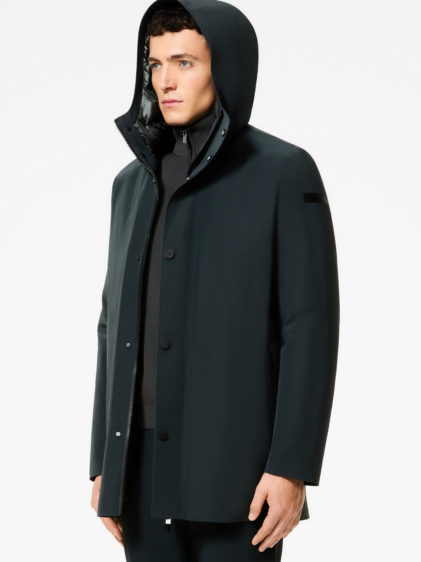 Double Silicon Floating Parka Jkt