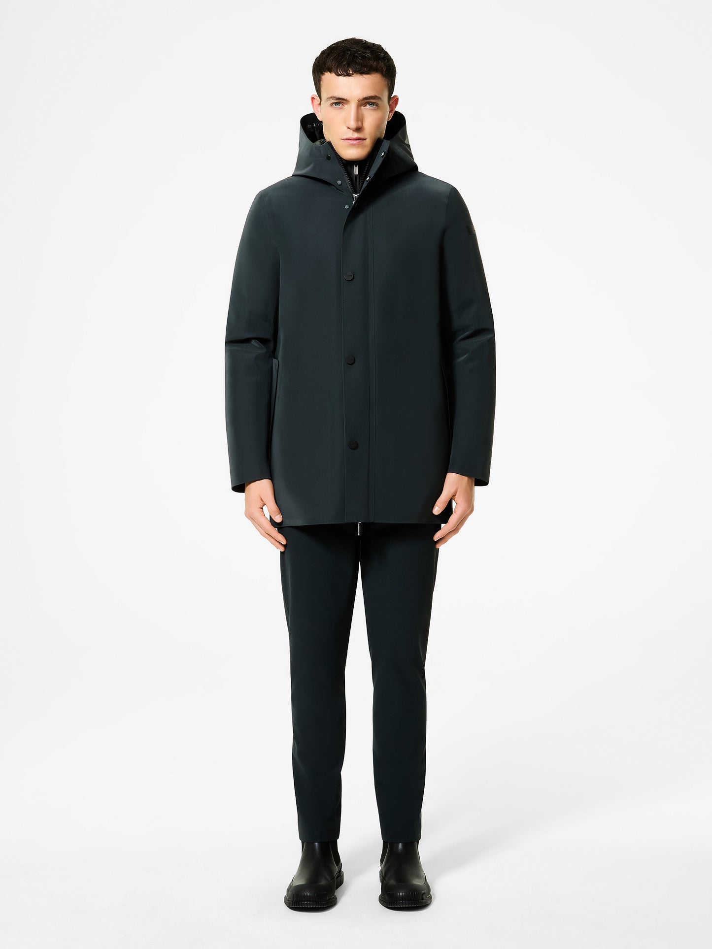 Double Silicon Floating Parka Jkt