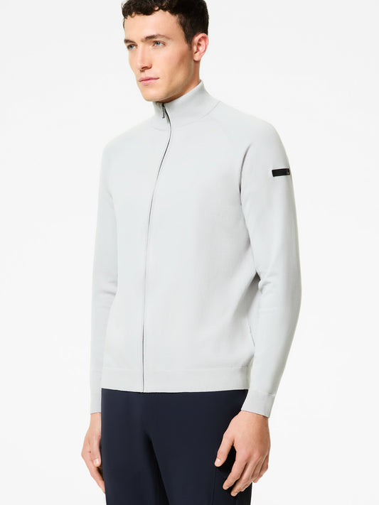 Amos Cotton Full Zip Knit