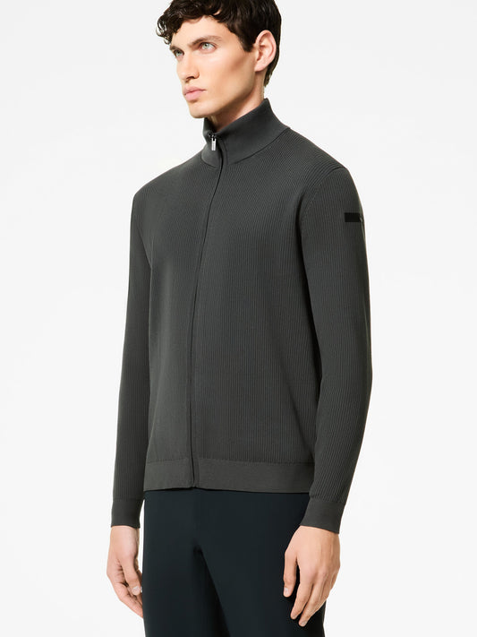 Amos  Perlupin Full Zip Knit