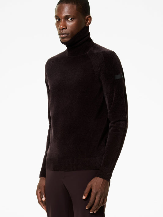 Velvet Turtleneck Knit