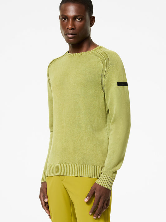 Cotton Techno Wash Round Knit
