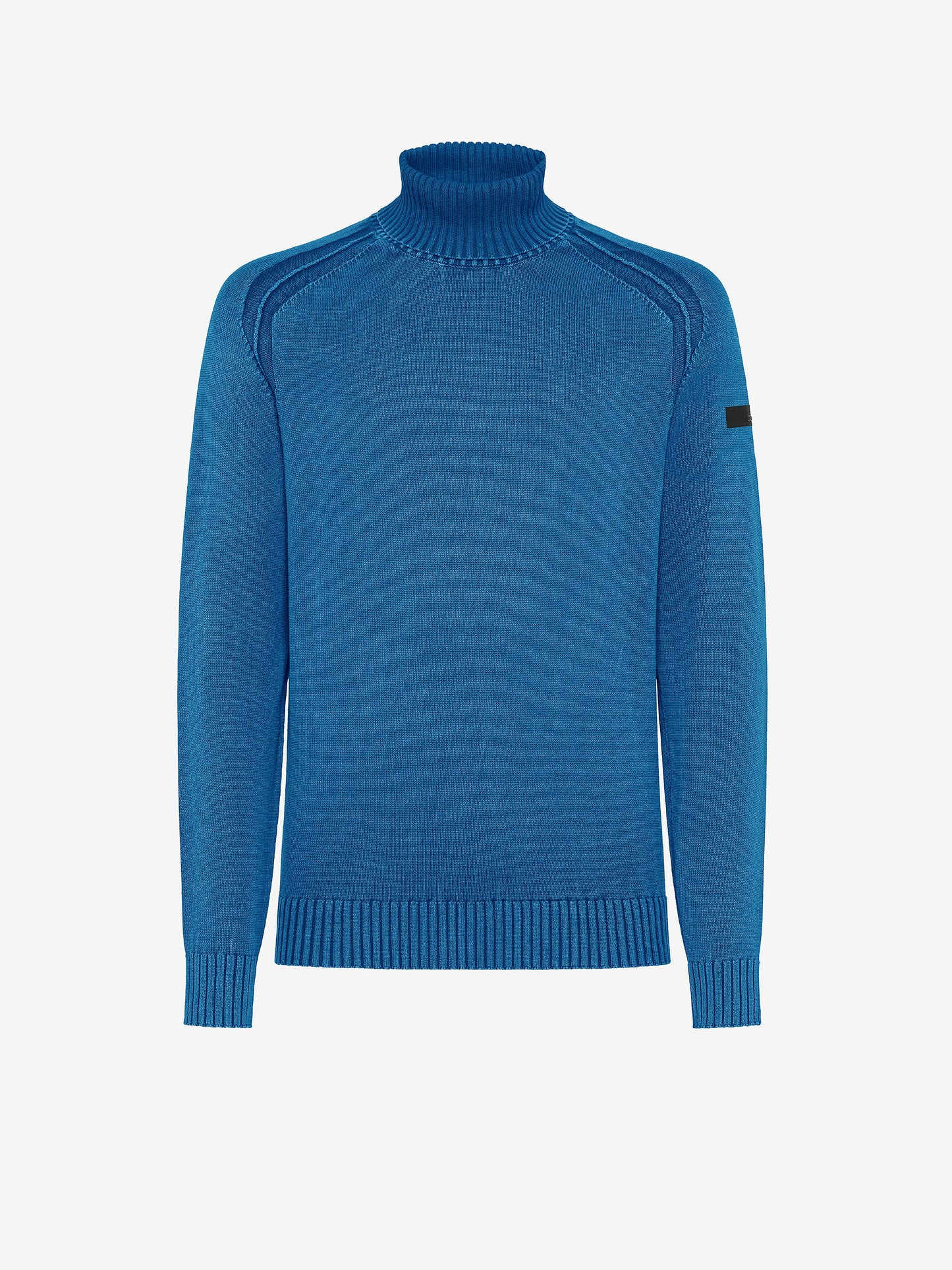 Cotton Techno Wash Turtleneck Knit