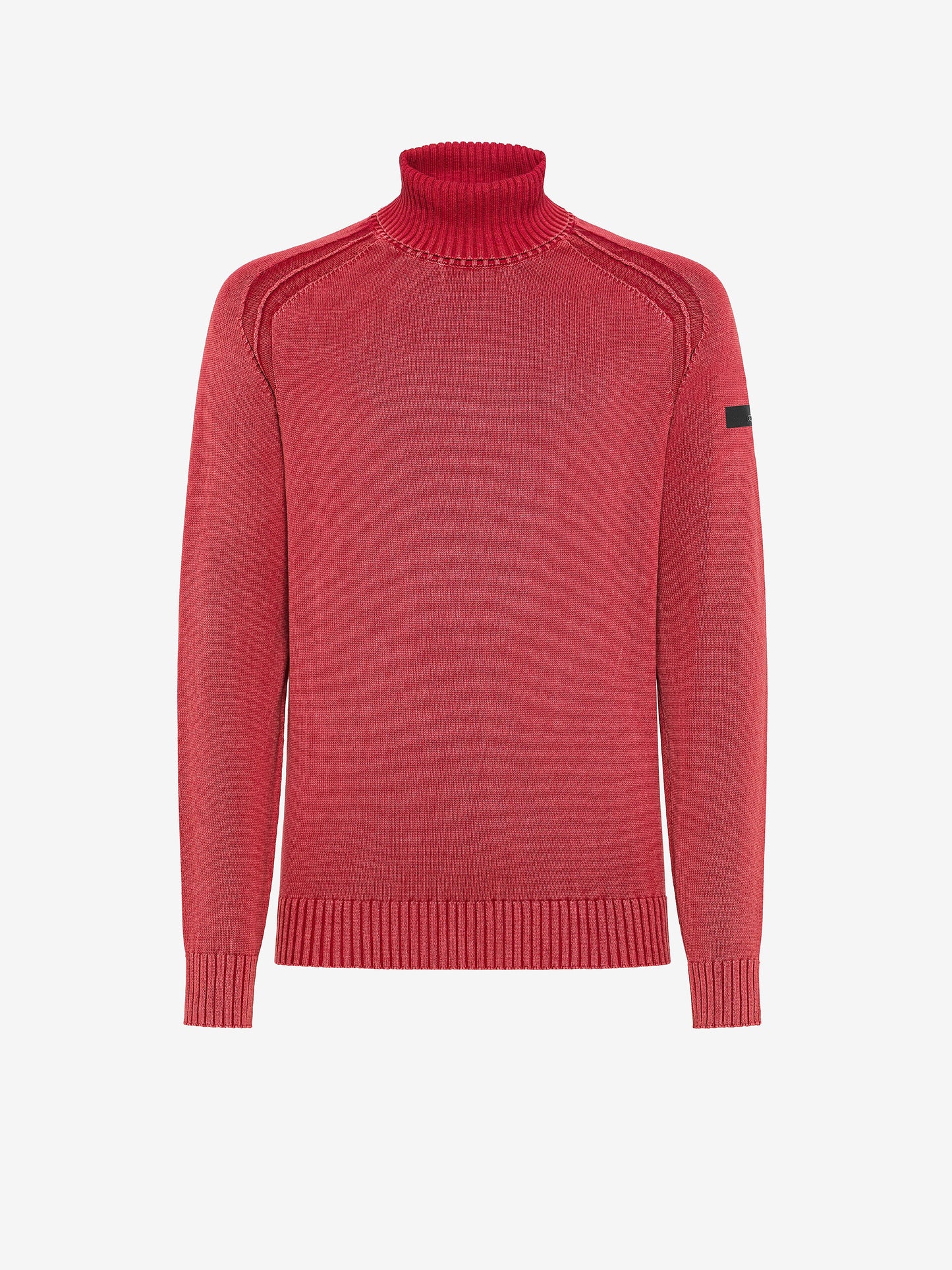 Cotton Techno Wash Turtleneck Knit