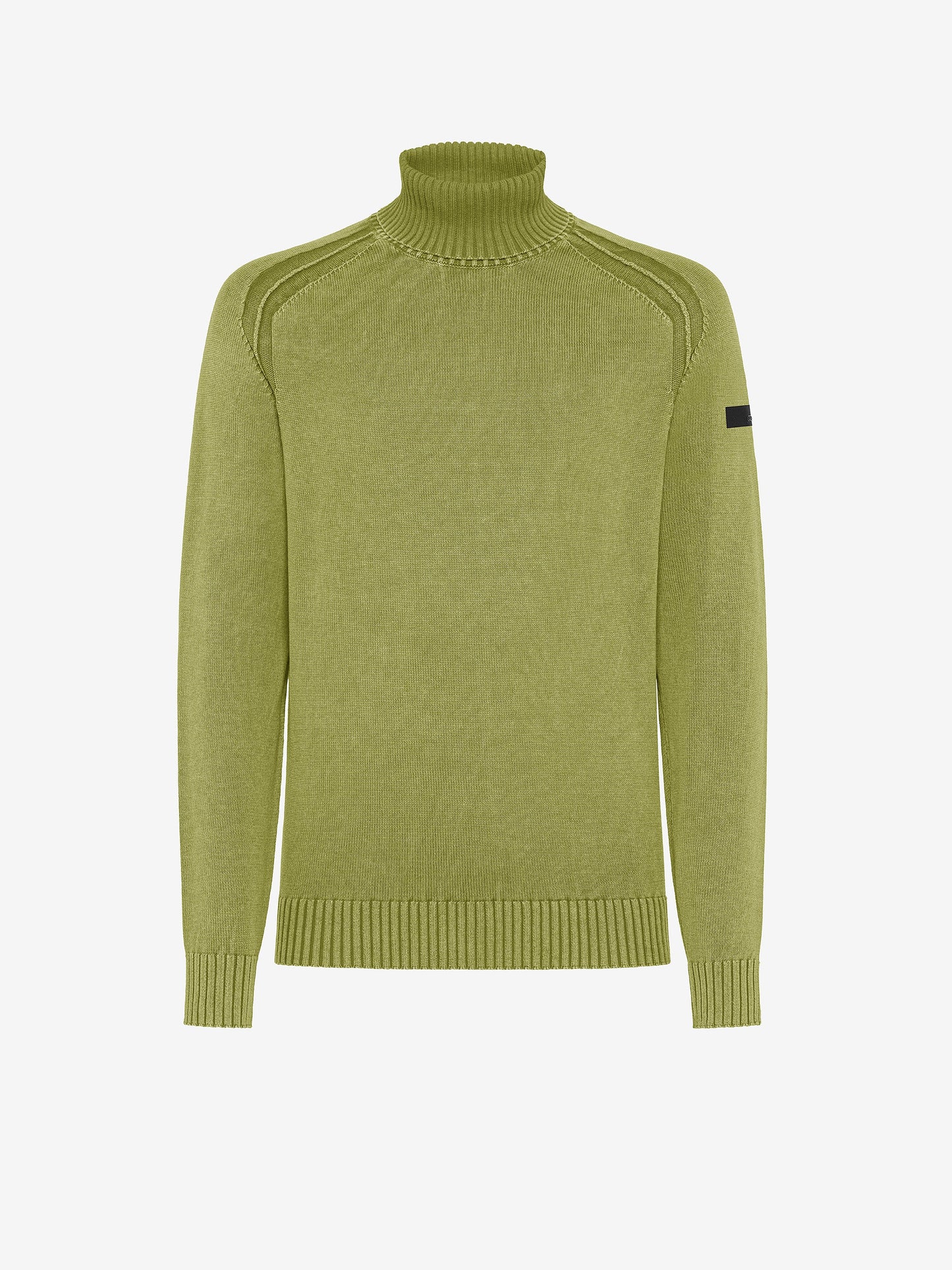 Cotton Techno Wash Turtleneck Knit