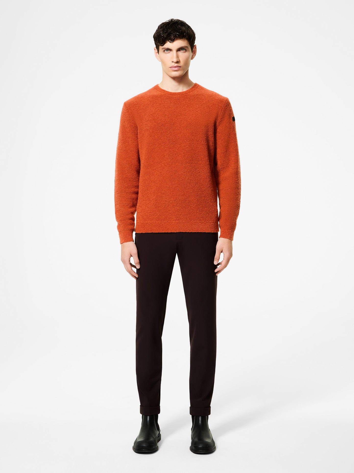Bouclè Round Knit