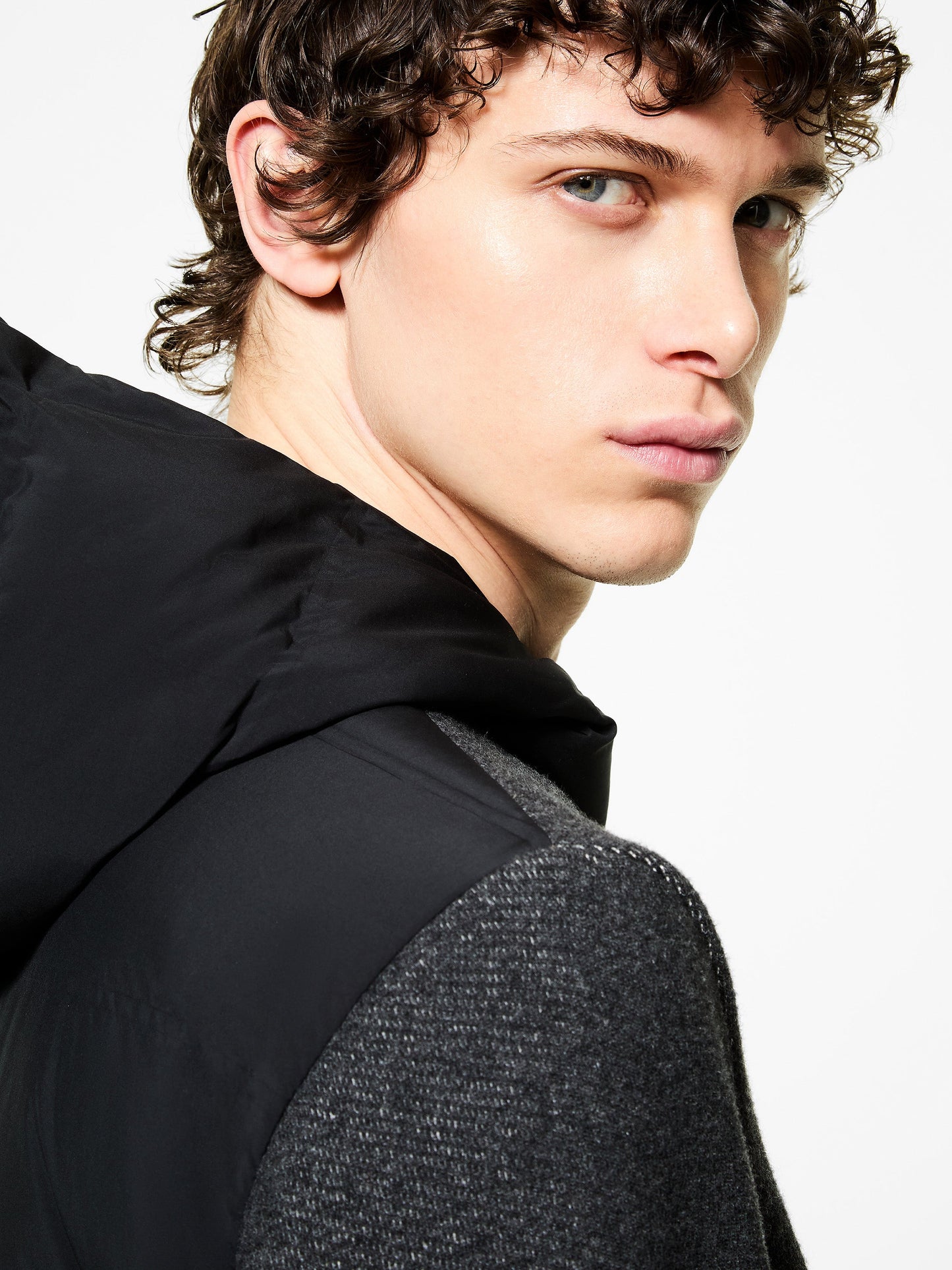 Woolharrd Duck Hood Zip Soft Jkt