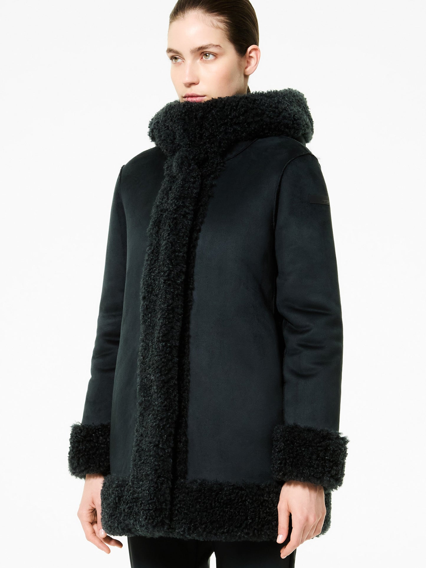 Lamb Hood Wom Jkt