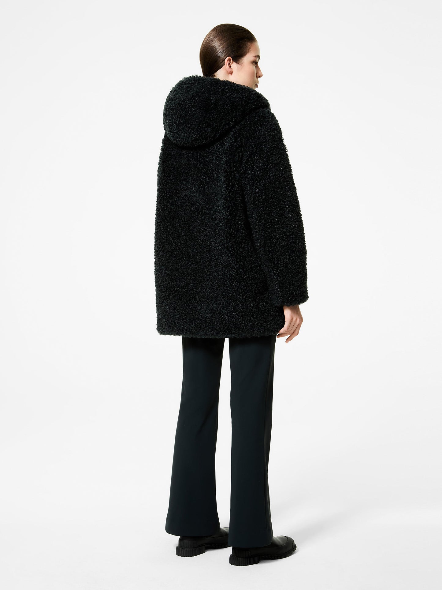 Lamb Hood Wom Jkt