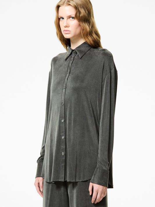 Cupro Boyfriend Wom Shirt