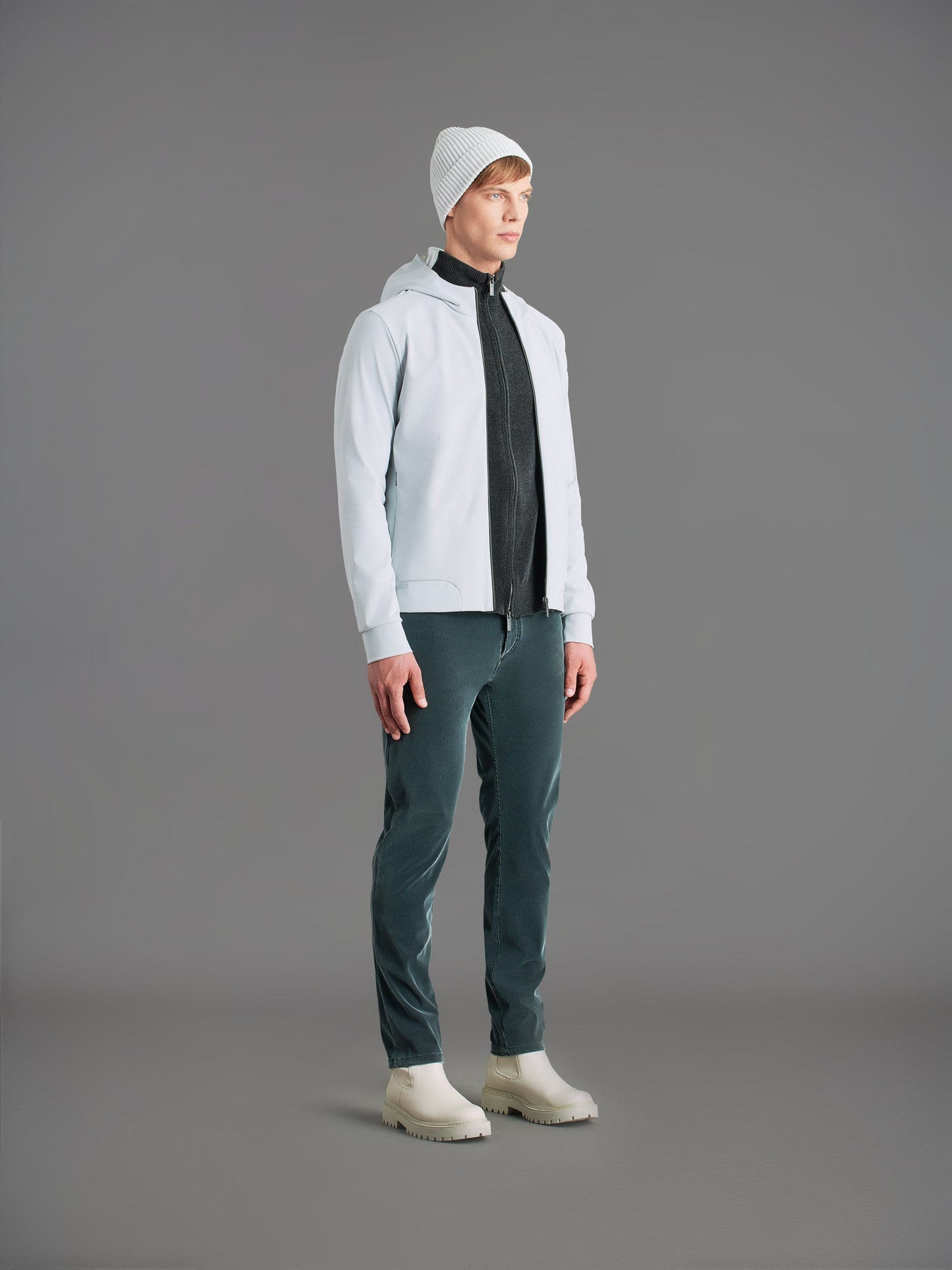 Winter Hood Zip Fleece