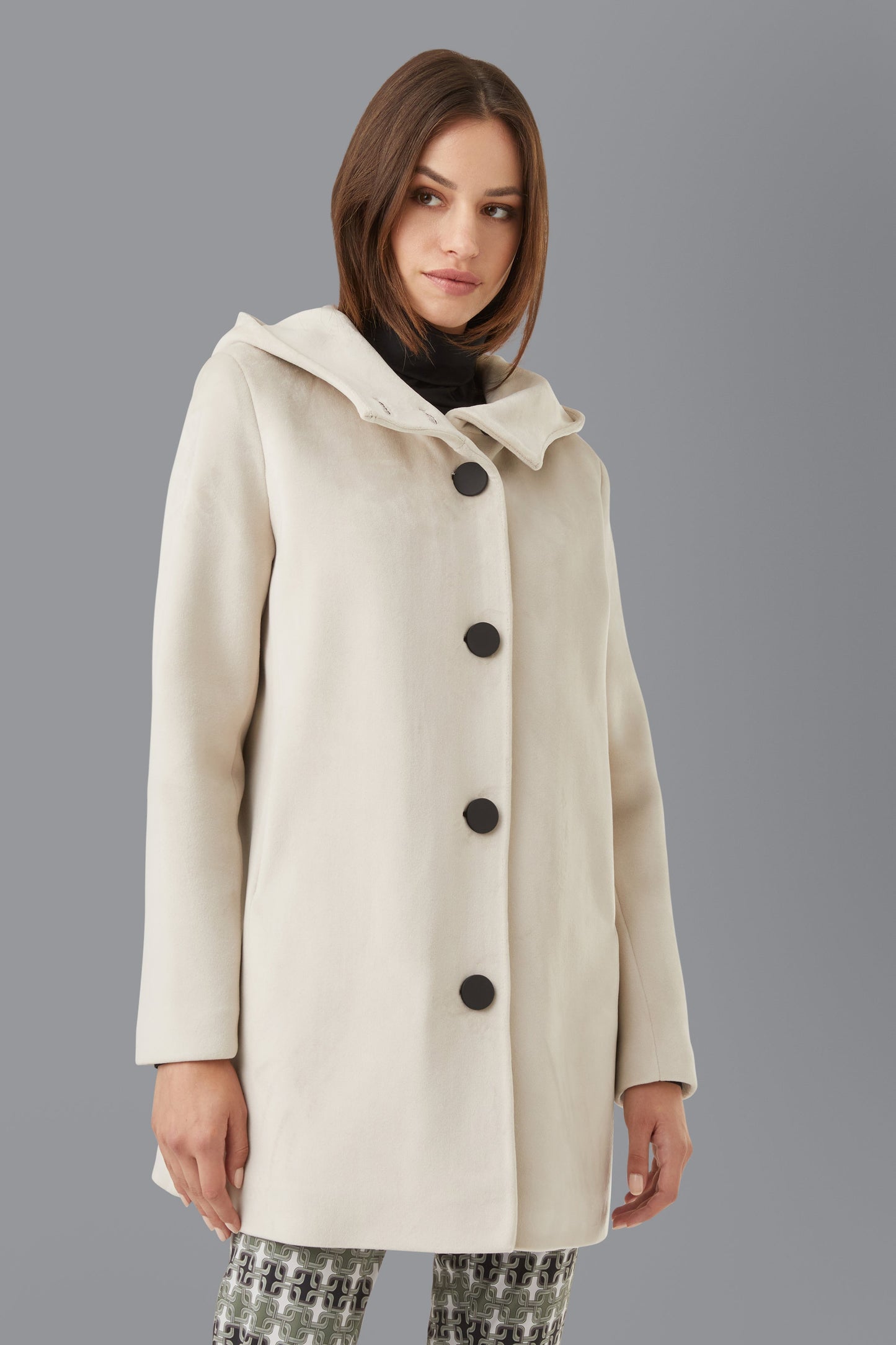 Jkt Velvet Neo Parka Lady